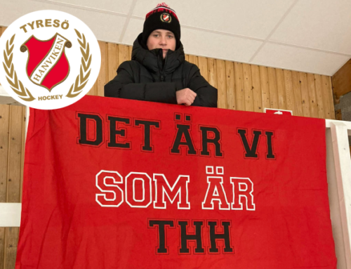 Elliot, 16, är Tyresö Hanvikens största supporter