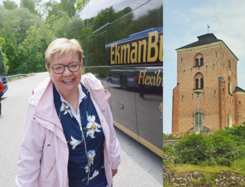 Nya tyresöbor välkomnades med guidad busstur