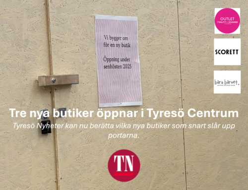 Tre nya butiker öppnar i Tyresö Centrum
