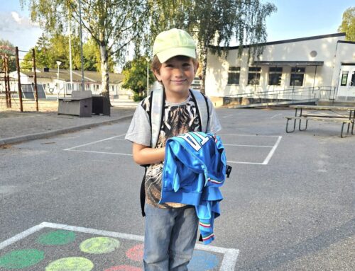 Dante har börjat skolan